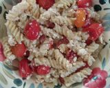 A picture of step 4 of Feta and tomato Pasta.