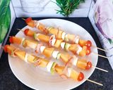 Une image de l'étape 2 de Brochettes de melon 🍈.