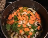 A picture of step 2 of Navy bean soup (φασολάδα)🇬🇷.
