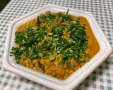 Une image de l'étape 27 de Dahl au curry jaune, légumes, cajous et gingembre au lait de coco.