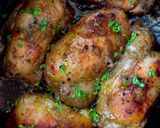 A picture of step 2 of Crock Pot Brown Sugar Garlic Chicken.