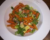 A picture of step 3 of Roasted carrot salad.