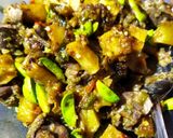 Foto langkah ke 2 dari resep Sambal goreng hati kentang pete.