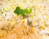 Foto langkah ke 3 dari resep Nasi Goreng Teri Telur.