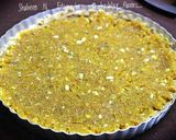 A picture of step 10 of Motichoor choco tart.