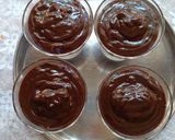 A picture of step 4 of Hershey's Chocolate Cocoa Mousse.