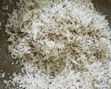 A picture of step 1 of Gond laddu.