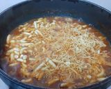 A picture of step 6 of Kathiyawadi Sev Tameta Nu Saak (Dhaba Style).