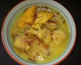 Opor Ayam dan Tahu Kuah Kuning langkah memasak 6 foto