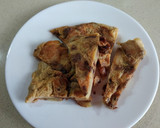 Foto del paso 1 de la receta: Torres de tortilla, butifarra y sol ensalada