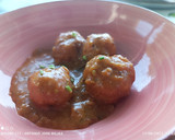 Foto del paso 12 de la receta: Albóndigas de mero y gambas rojas