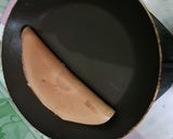 Foto langkah ke 3 dari resep Martabak Lipat Pandan Keju.