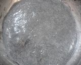 Foto langkah ke 8 dari resep Pandan Charcoal Sourdough Bread (88% - Oven Tangkring).