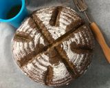Hình bước làm 5 của món Bánh mỳ đen làm từ men nở tự nhiên (Natural Yeast Rye Bread)