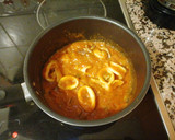 Foto del paso 2 de la receta: Calamar gigante con salsa de tomate y pisto