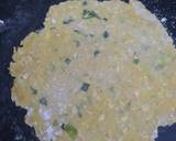 Oats spring onion paratha recipe step 2 photo