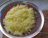 A picture of step 1 of Crispy Hash browns/tea time snack.