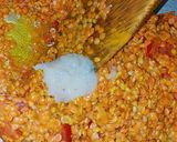 A picture of step 3 of Daal mong.
