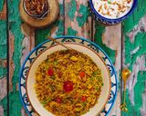 A picture of step 9 of Prawns Dum Biriyani.