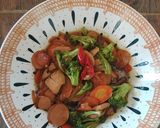 Foto langkah ke 5 dari resep Cah Sayur Ayam.