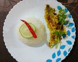 A picture of step 8 of Gondhoraj Pabda Paturi/ Kafir lime fish paturi.