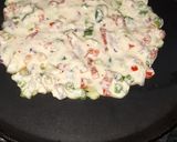 A picture of step 2 of Veg uttapam.