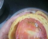 A picture of step 7 of Tomato Bhajia Katoori Chaat.