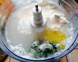 Foto del passaggio 2 della ricetta Crêpe light di spinaci alla ricotta, prosciutto e formaggio