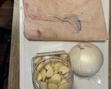 A picture of step 1 of Homemade Carnitas.