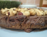 Foto del paso 7 de la receta: Tarta de queso y nutella con avellanas tostadas
