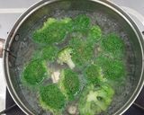 Foto langkah ke 2 dari resep Kentang Panggang Brokoli Saus Keju.