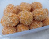 Foto langkah ke 8 dari resep Bola bola Sotangju (sosis dalam kentang keju).
