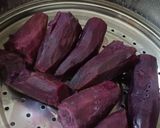 Foto langkah ke 1 dari resep Bolu Kukus Ubi Ungu.