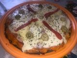 Pizza saludable (Masa de calabaza) keto 🍕