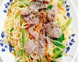 Hình bước làm 2 của món Mì xào
