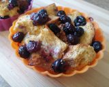 Foto del paso 5 de la receta: Pan francés con blueberries en freidora de aire