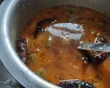 A picture of step 5 of Drum 🥁 stick mix veggies spicy sambar.