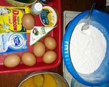 Foto langkah ke 1 dari resep Bolu Pandan Santan Kukus.
