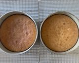 A picture of step 6 of Coconut Pecan Cake.