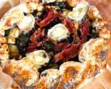 Une image de l'étape 3 de Tarte courgettes / chèvre / jambon de parme (vit'fait bien fait).