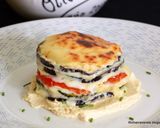 Foto del paso 5 de la receta Timbal de verduras con hummus