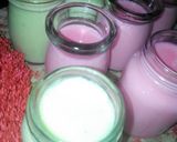 Foto langkah ke 8 dari resep Silky Pudding Matcha and Red Velvet (with SKM).