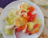 Tavaszi finom saláta Hajni módra recept fázis 5 fotója