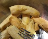 Foto langkah ke 1 dari resep Bingka Pisang/Puding Pisang Barangan.