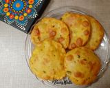 A picture of step 4 of Masala Aloo Puris.