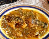 জলপাই দিয়ে টাকি মাছের টক রেসিপির ধাপ 1 ছবি