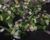 Foto del paso 2 de la receta: Mollejas al verdeo en disco de arado