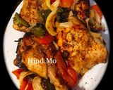 A picture of step 8 of Baked Chicken and Vegetables Tray.