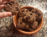 Foto del paso 7 de la receta: Galletitas de chocolate y pasas de uva 🍪