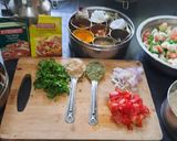 A picture of step 1 of Fresh mix vegetables spicy veg pulao.
